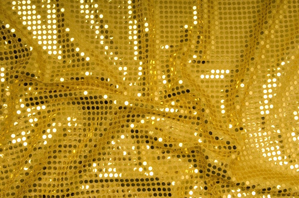 Gold Pailetten