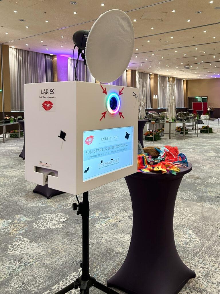 Klassische Fotobox Photobooth
