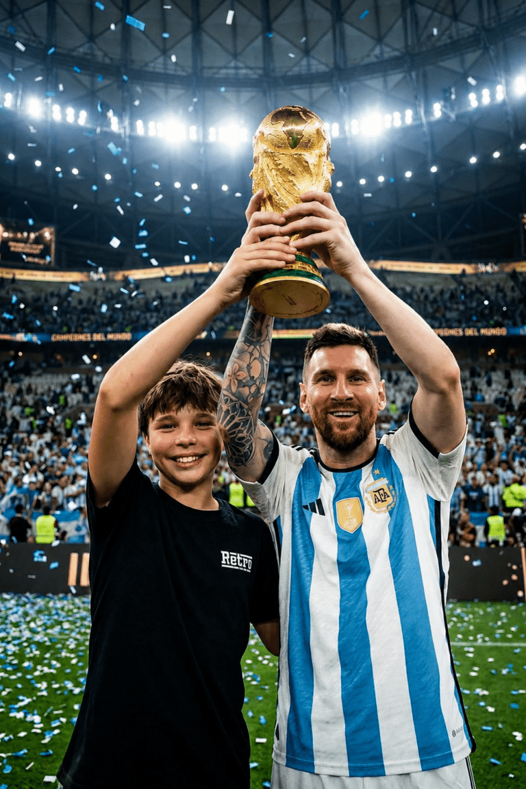 KI Fotobox Beispiel mit Fußballtrikot und verändertem Bildstil