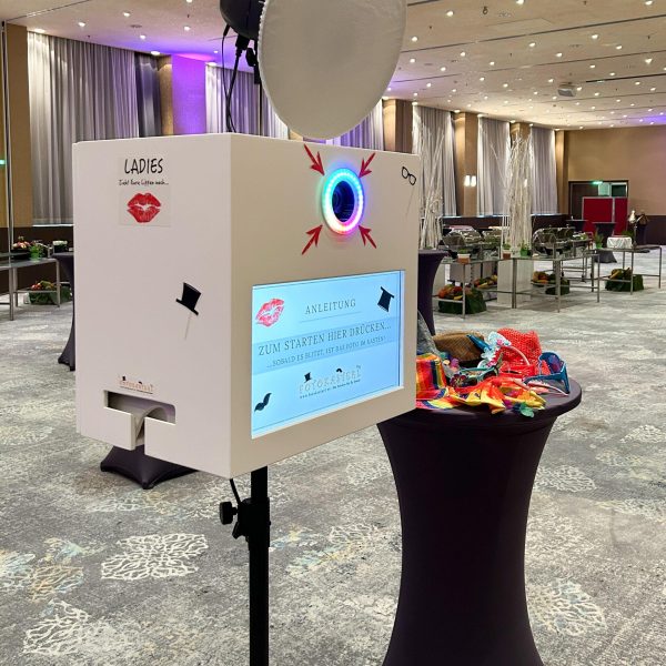 Klassische Fotobox Photobooth